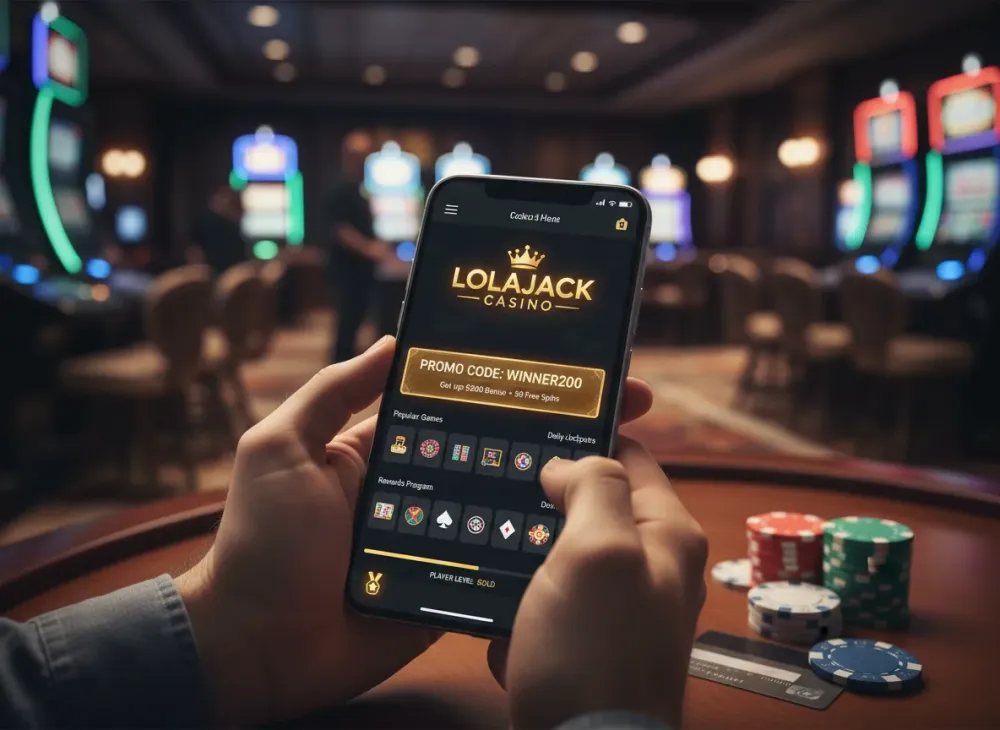 Lolajack casino promo code for players and rewards